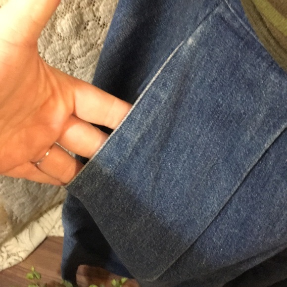 Brooks Brothers Vintage Pleated denim skirt. - Picture 3 of 6